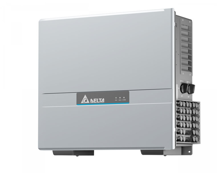 Delta presenta i nuovi inverter trifase ad alte prestazioni M100A Flex durante Solar Solutions International 2022